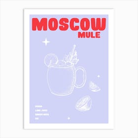 Moscow Mule Art Print