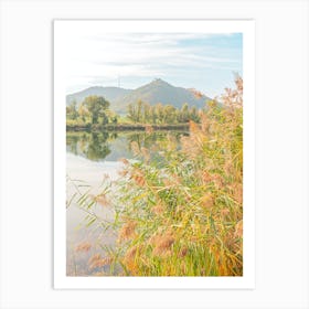 Autumn At The Lake Art Print