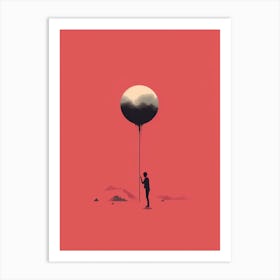 Balloon In The Sky Art Print