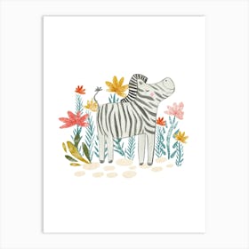 Zebra Art Print