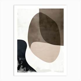 Minimalist Earth Minimalist Style Art Print