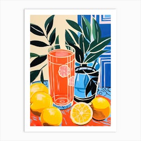 Oranges Art Print