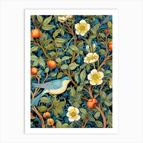 Apricots And Birds Art Print