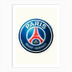 Paris Saint Germain Psg Art Print