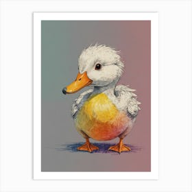 Duck! 3 Art Print