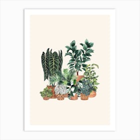 Plant Gang 10 Art Print