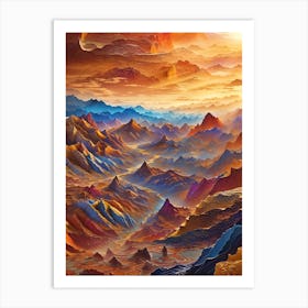 Landscape Painting Art Print