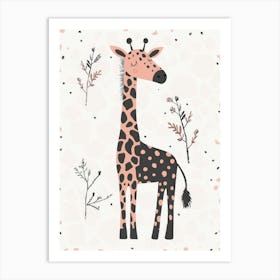 Giraffe 113 Art Print