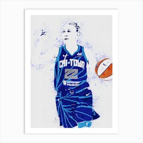 Courtney Vandersloot Art Print