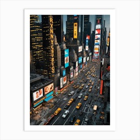 Unforgettable Moments in New York Art Print