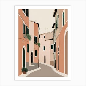 Street In Italy Art Print