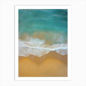 Beach - Beach Stock Videos & Royalty-Free Footage 12 Art Print