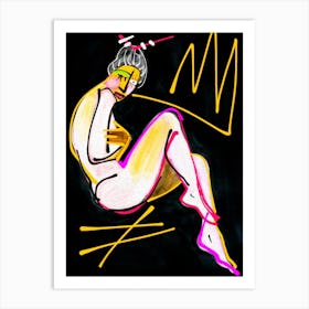 Nude Nude Art Print