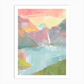 Alps Art Print