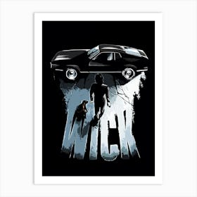 john Wick movie 1 Art Print