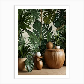 Tropical Wall Art Art Print