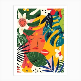 Tropical Illustration Art Print