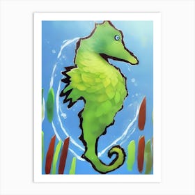 Stewart Seahorse Art Print