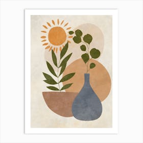 I Love The Sun Art Print