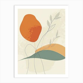 Abstract Flower 18 Art Print