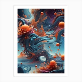 Abstract Painting 9 Art Print