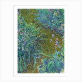 Irises, Claude Monet Art Print