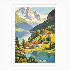 Switzerland Art Print