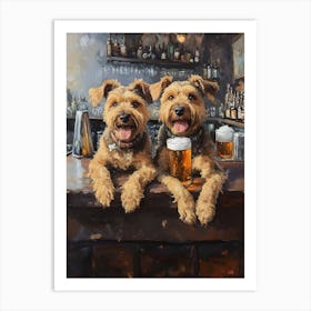 Sophisticated Terriers 4 Art Print