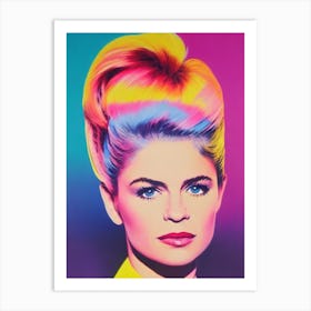 Linda Hamilton Pop Movies Art Movies Art Print