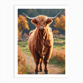 Highland Cow 26 Art Print
