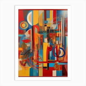 Abstract Painting 807 Art Print