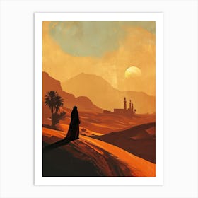 Desert Landscape 23 Art Print