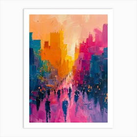 Cityscape 17 Art Print