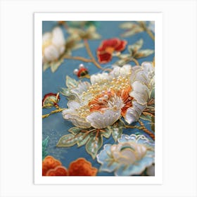 Chinese Embroidery 24 Art Print