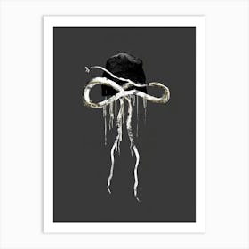 Infinity Hat Art Print