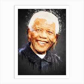 Nelson Mandela 1 Art Print
