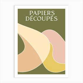 Papers Decouques 1 Art Print