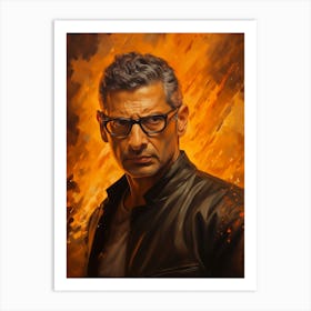 Jeff Goldblum (2) Art Print