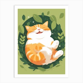 Cute Cat 9 Art Print