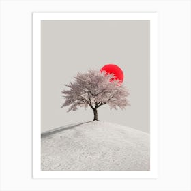 Cherry Blossom Tree 8 Art Print