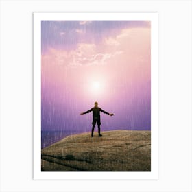 Rain Down On Me 4x3 Art Print