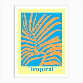 Tropical Fern Art Print