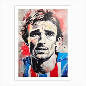 Antoine Griezmann (2) Art Print