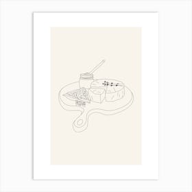 'Cheese' Art Print