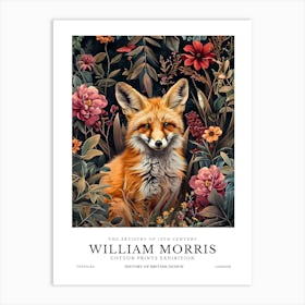 William Morris Exhibition Animals Series 52 Art Print