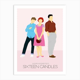 Sixteen Candles Film Art Print