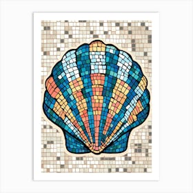 Mosaic Shell 1 Art Print