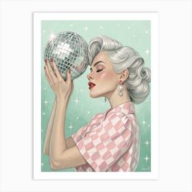 Disco Ball 5 Art Print