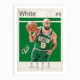 Derrick White Art Print