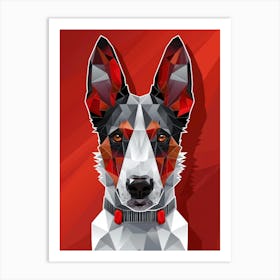 Australian Shepherd Art Print